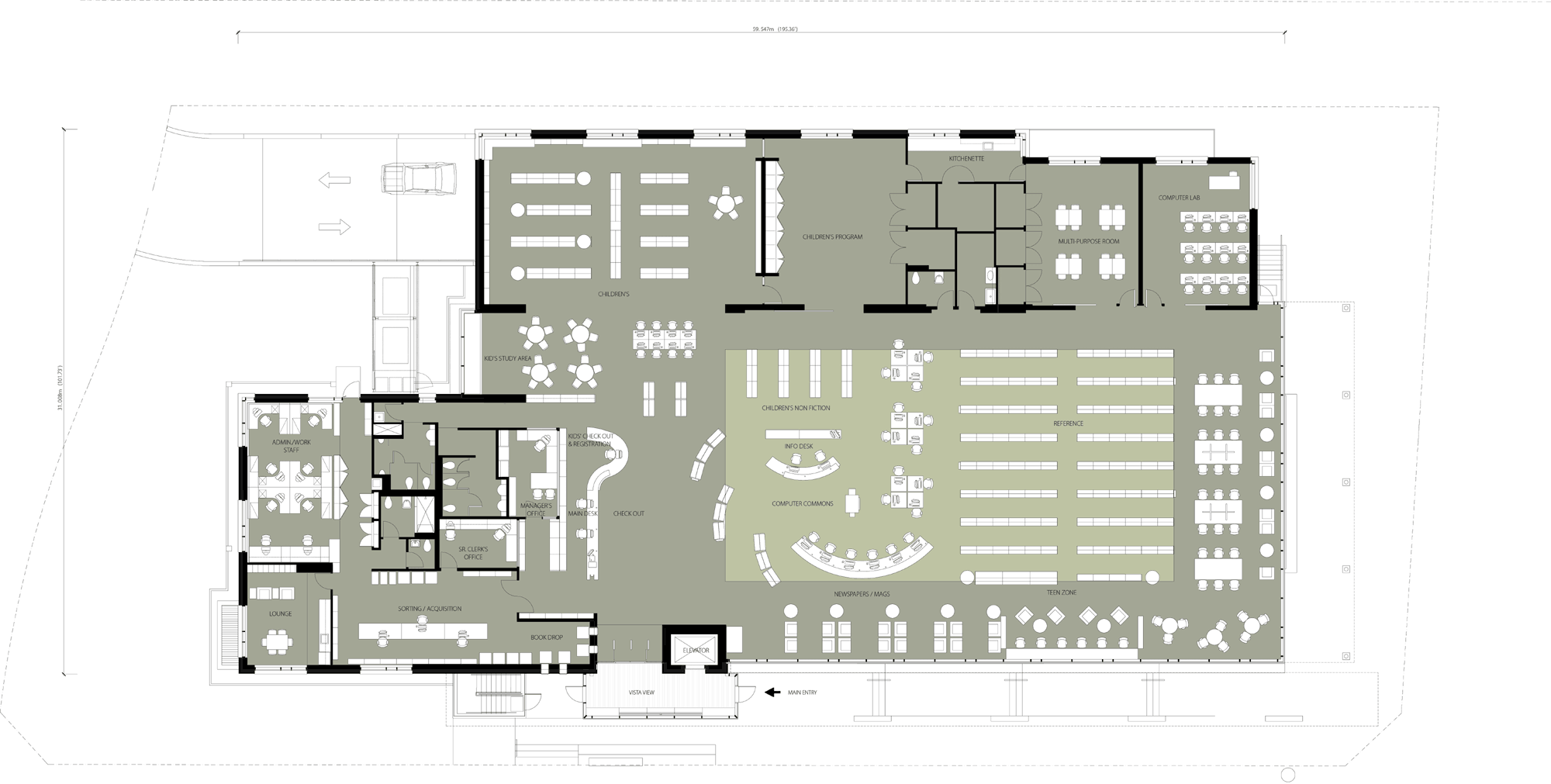 Library Floor Plans